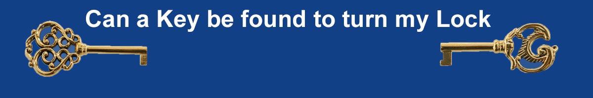 Replacing keys in old locks