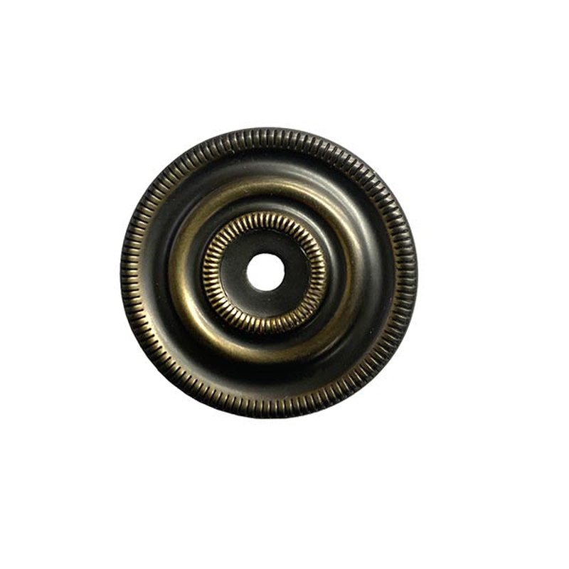 1-1/2" Antique finish brass Rosette - Paxton Hardware