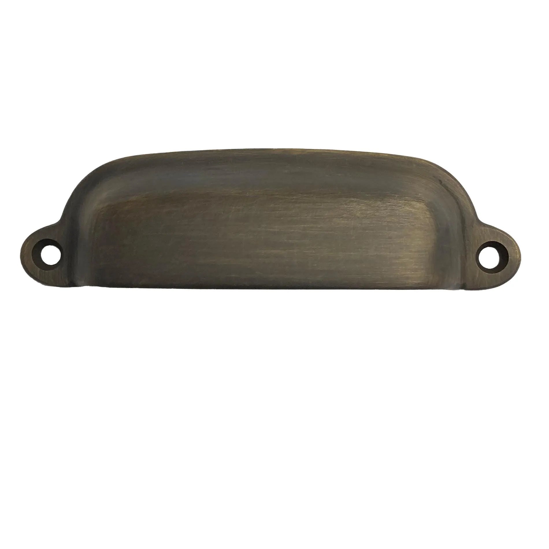 Antique Brass Bin Pull Handle, Paxton Hardware