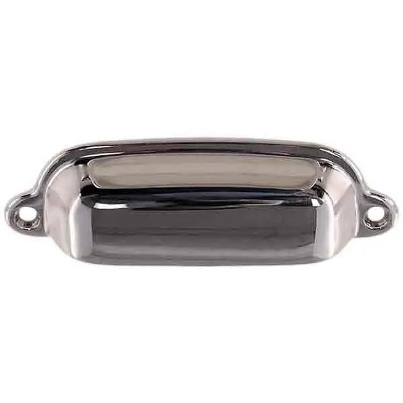 Polished Nickel Cup Pulls ideal for kitchen cabinets - Paxton hardware ltd