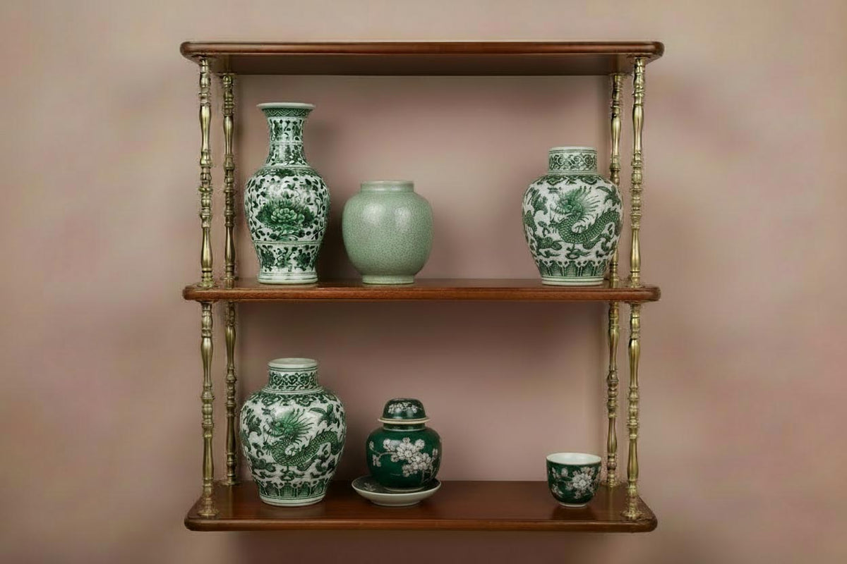 unique brass shelf column supports - Paxton Hardware