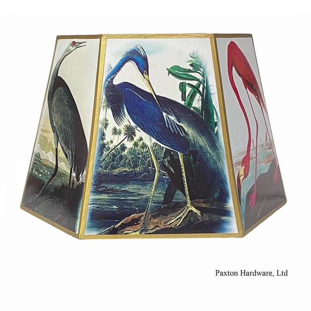 Flamingo & Heron Floor Lamp Shade, Paxton hardware ltd