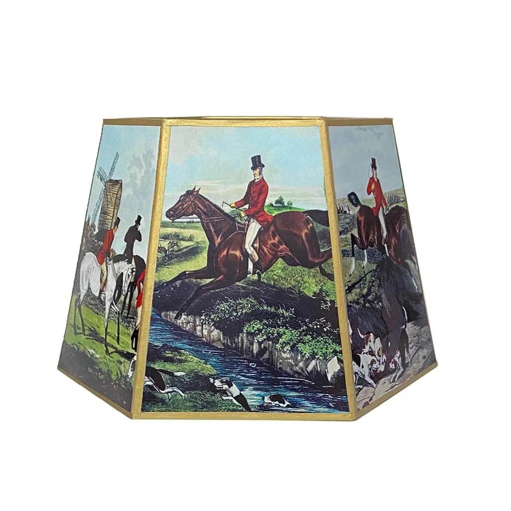 Fox Hunt Bridge Lamp Shades - Paxton hardware ltd