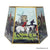 Lampshade with horses and hounds, Paxton Hardware, Ltd