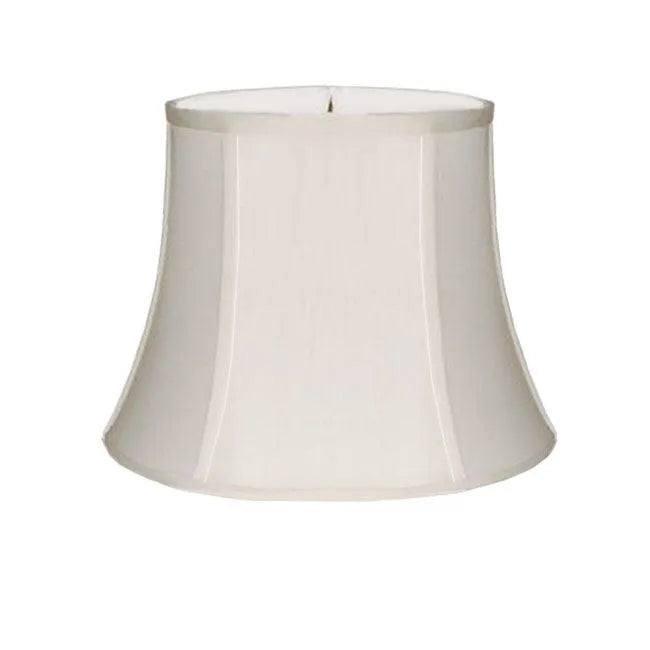 Eggshell Silk Bell Lamp Shade - Paxton Hardware