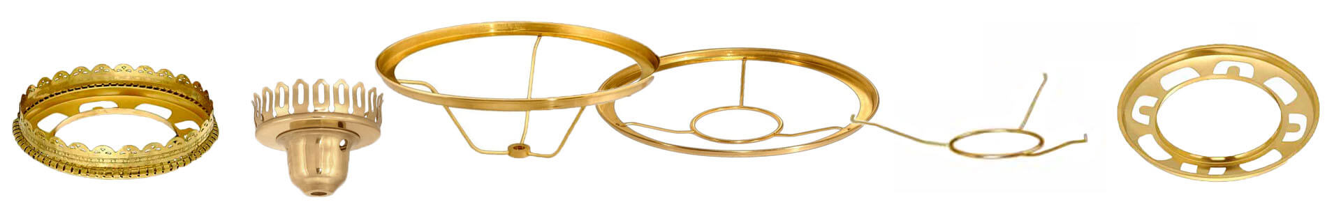 Glass Lamp Shade Holders for antique and vintage lighting - Paxton Hardware