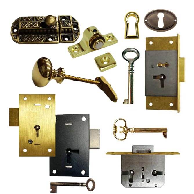 Locks, Keyhole Covers & Catches for furniture & Cabinets - Paxton Hardware
