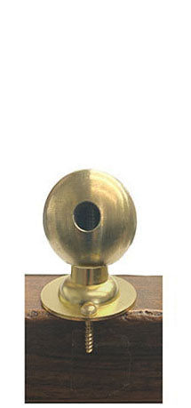 Short Rail Post installs with Wood Screws - Paxton Hardware