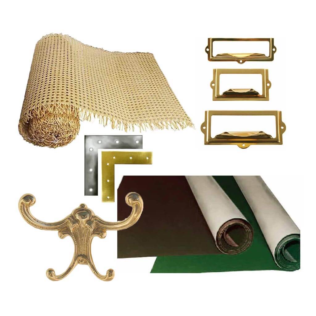 Chair cane, label holders, furniture trim, adhesive felt - Paxton Hardware