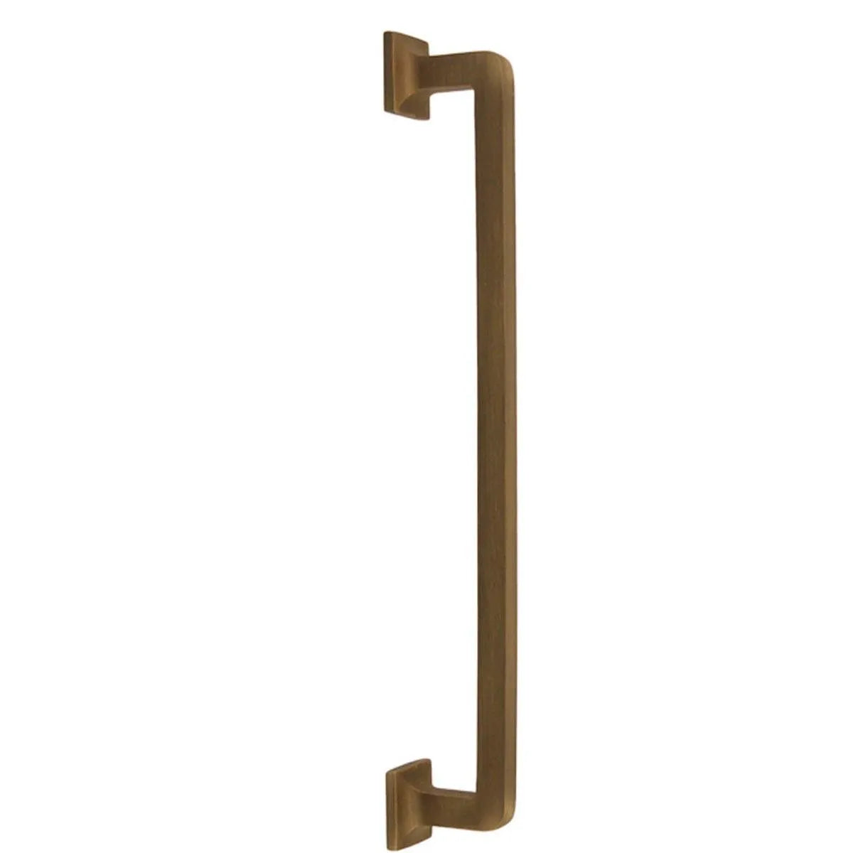 Antique Brass 12" Handle for Cabinet Doors, Paxton Hardware