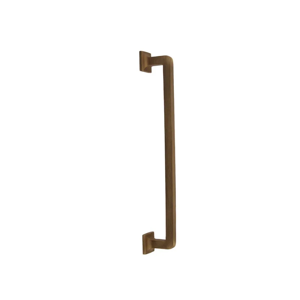 Antique Brass 8" Handle for Cabinet Doors, Paxton Hardware