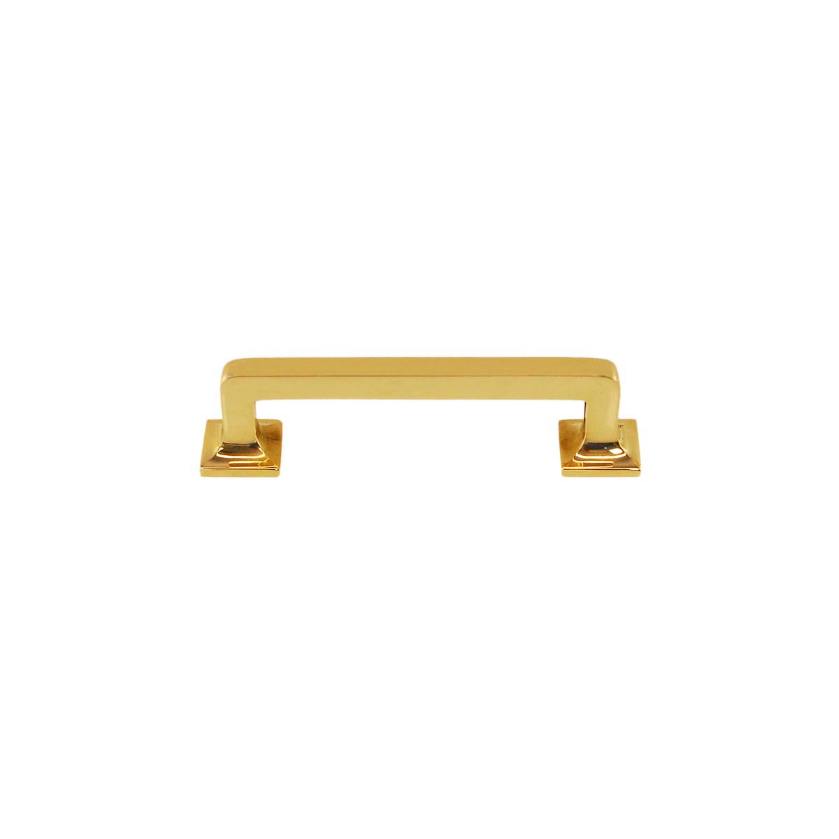 Solid Brass 4&quot; Cabinet Handle, Paxton Hardware