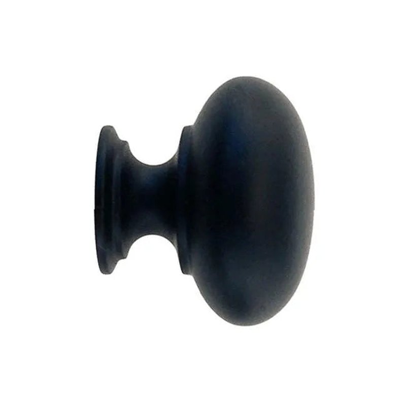 Black Cabinet Knobs, 1 inch