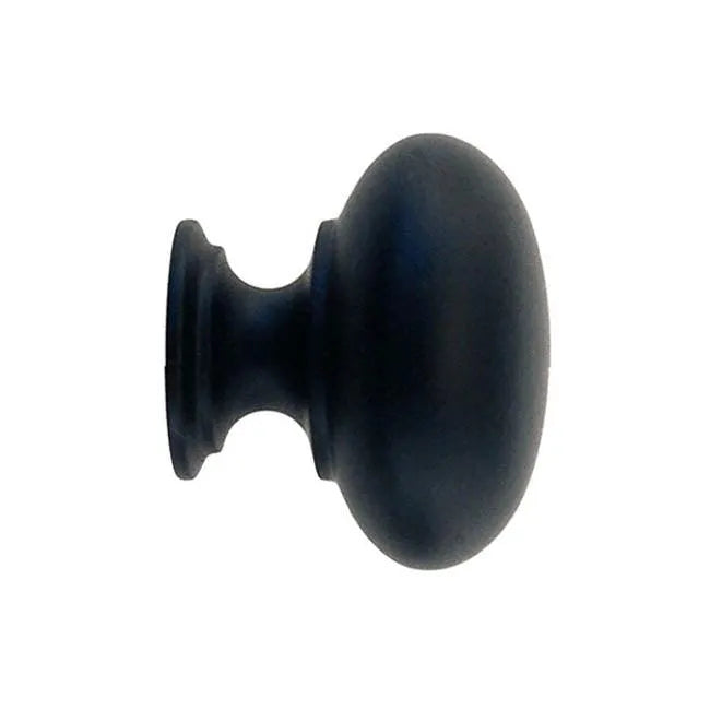 Black Cabinet Knobs, 1 inch - Paxton Hardware ltd