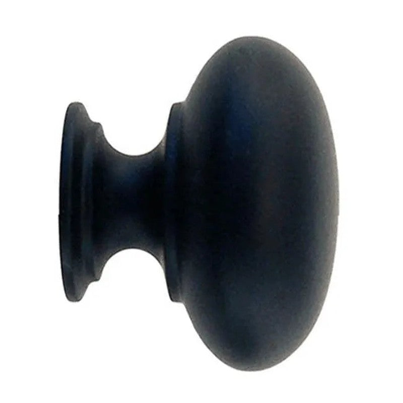 Black Cabinet Knobs, 1-1/2 inch