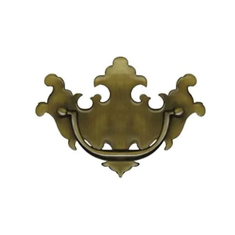vintage dresser drawer pulls 4 X 2.75" Bronze Antique Cabinet Dressing Drop Bail Handles Even after a long time Antique Chippendale Pulls, 2-1/2"