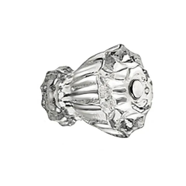 Fluted Clear Glass Knobs, standard-size - Paxton Hardware ltd