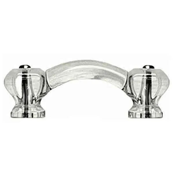 Clear Glass Cabinet Handles - Paxton Hardware ltd