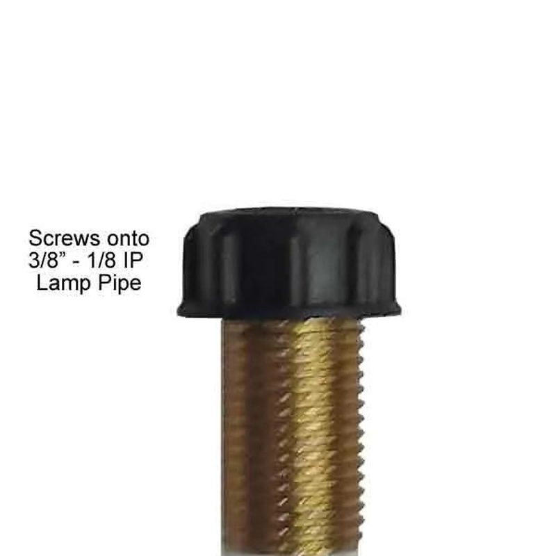 Black Plastic Cord Bushing - Paxton Hardware ltd