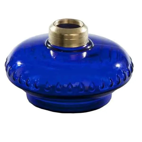 Blue Glass Lamp Font - paxton hardware ltd