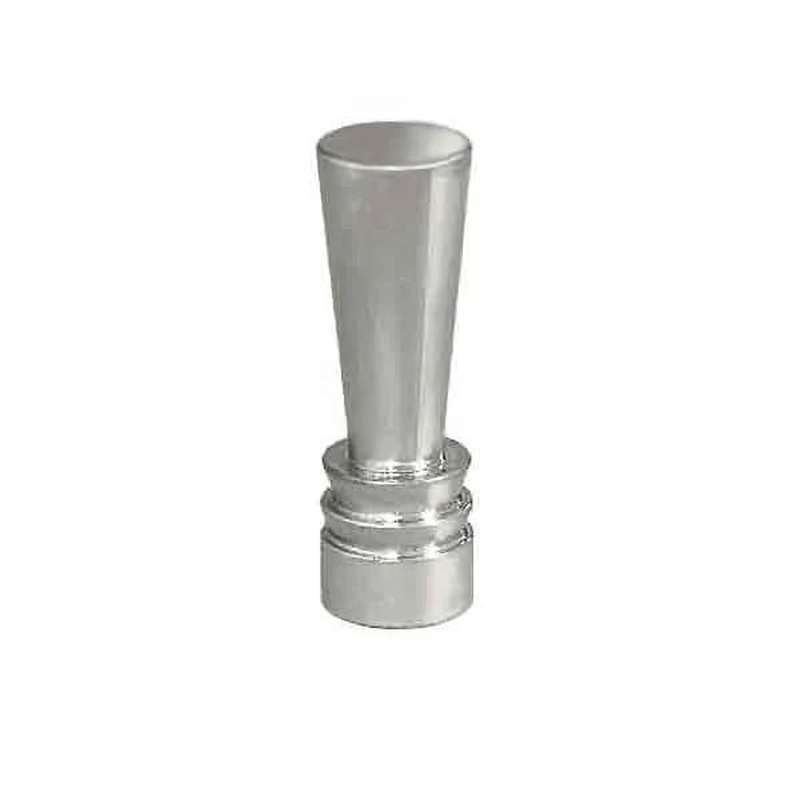 Mid Century Lamp Finials, Nickel - paxton hardware ltd