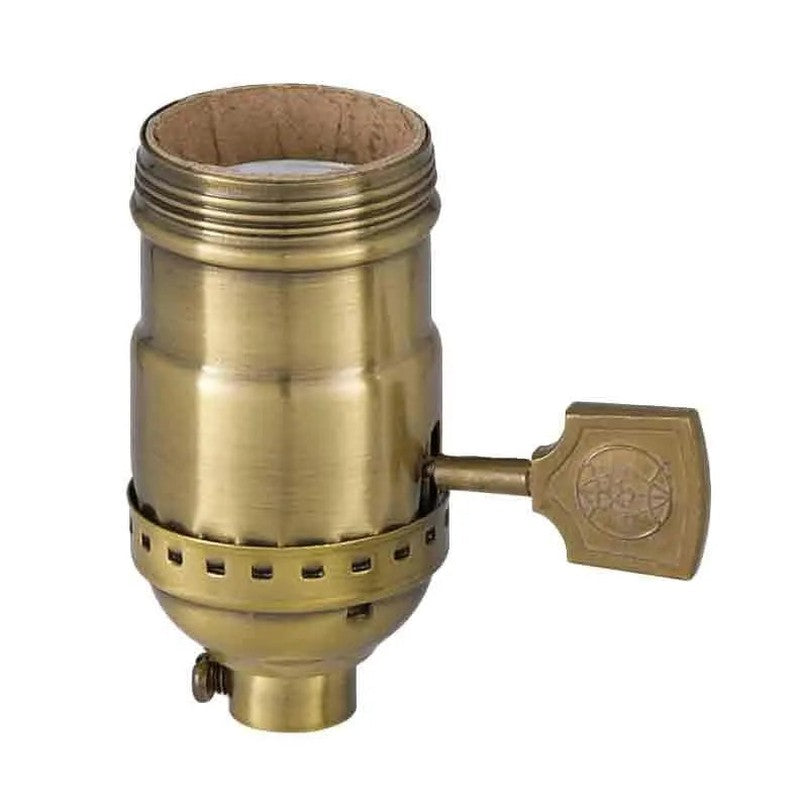 Turn Paddle Antique Lamp Sockets - paxton hardware ltd