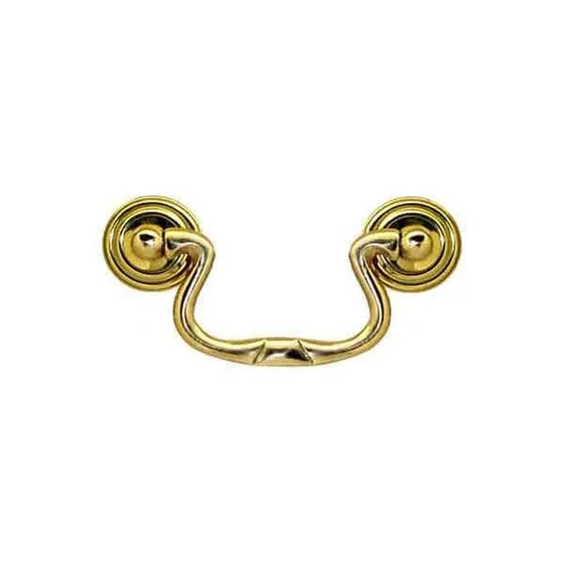 Brass Bail Pulls, 1920's style, size 2-1/2 - paxton hardware ltd