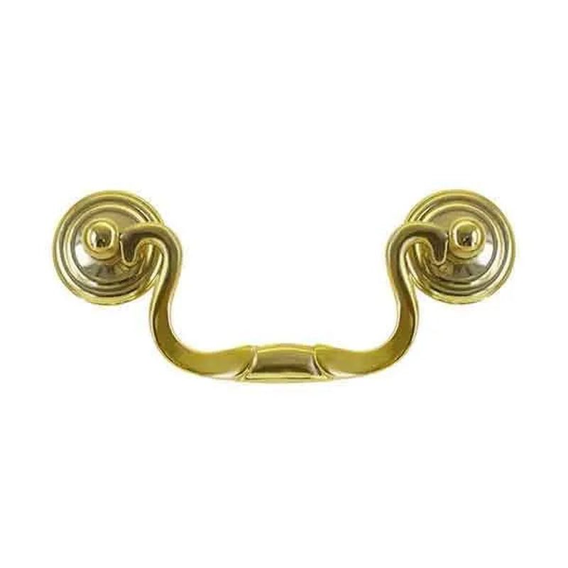 Brass Bail Pulls, 1920's style, boring size 3