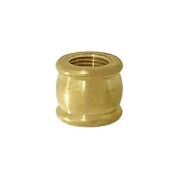 Brass Lamp Couplings, 1/4IPF x 1/4IPF - paxton hardware ltd