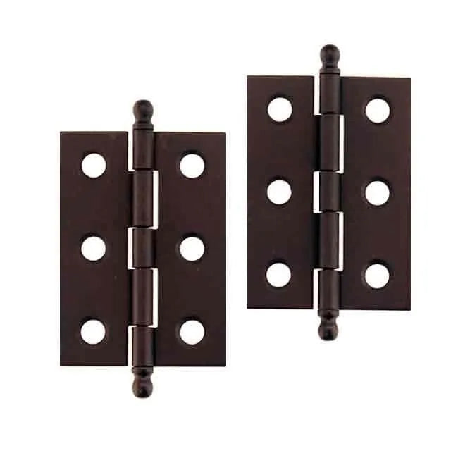Antique Furniture Hinges, Oil Rubbed Bronze - paxton hardware ltd