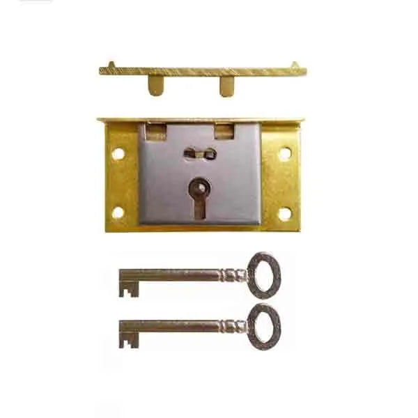 Brass Box Locks, 5/8 to pin - paxton hardware ltd