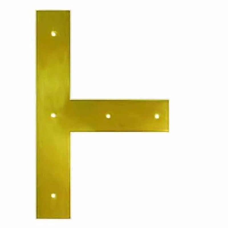 Brass Campaign Trim T - paxton hardware ltd