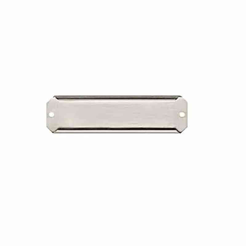 Narrow Aluminum Card Holders, 1/2 inch - paxton hardware ltd