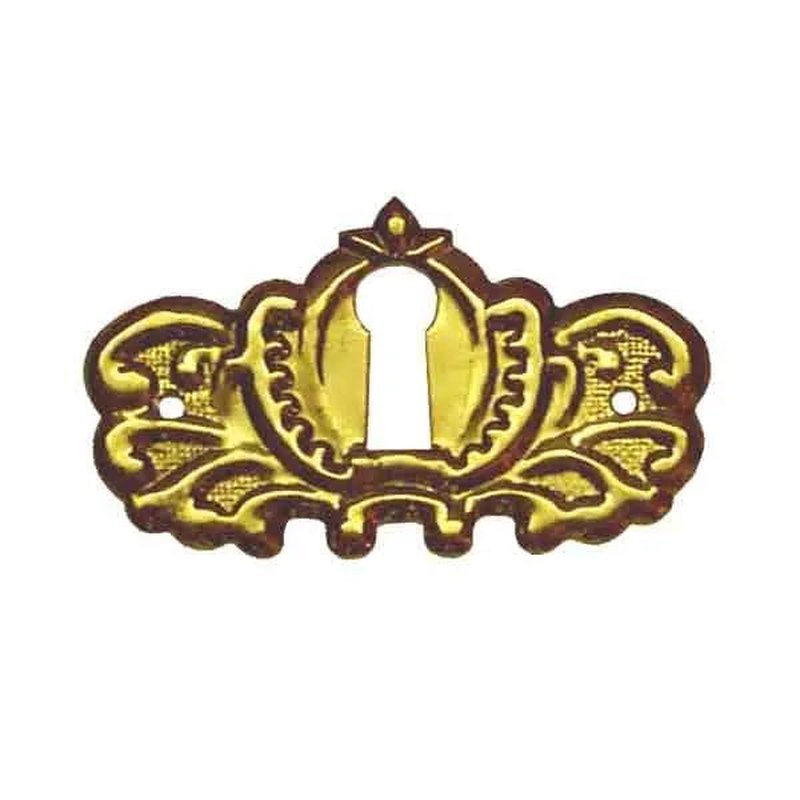 Embossed Victorian Keyhole Cover - paxton hardware ltd