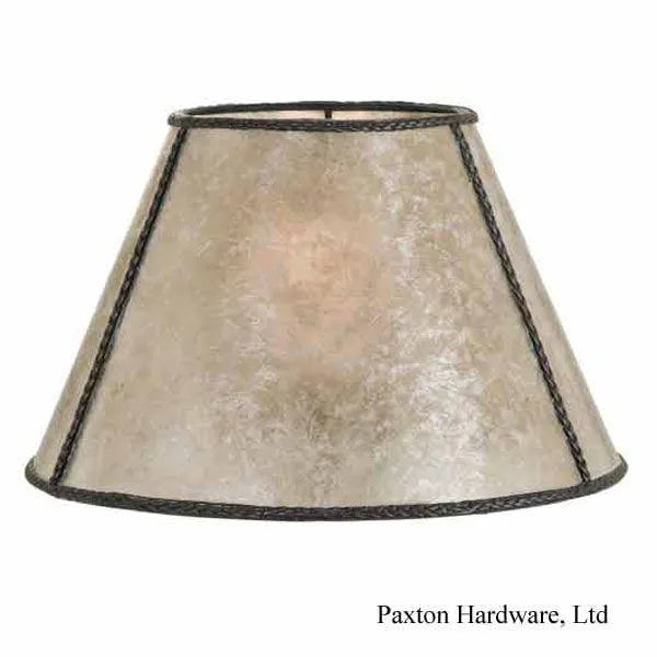 Ivory Mica Lamp Shade for Bridge Lamp
