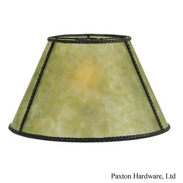 Green Mica Bridge Lampshades - paxton hardware ltd