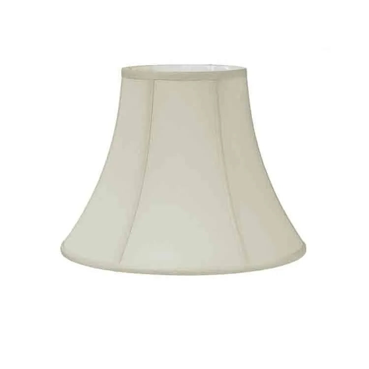 Silk Clip on Lampshades, Eggshell - paxton hardware ltd