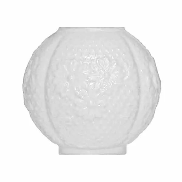 White Dogwood Ball Shades - paxton hardware ltd