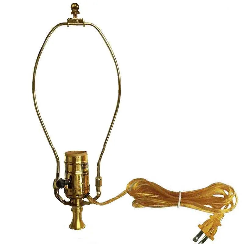 Pre Wired Replacement Lamp Assembly, Gold Cord - Paxton Hardware