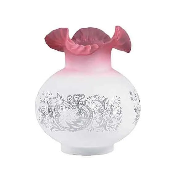 Cranberry Top Glass Ball Shades - paxton hardware ltd