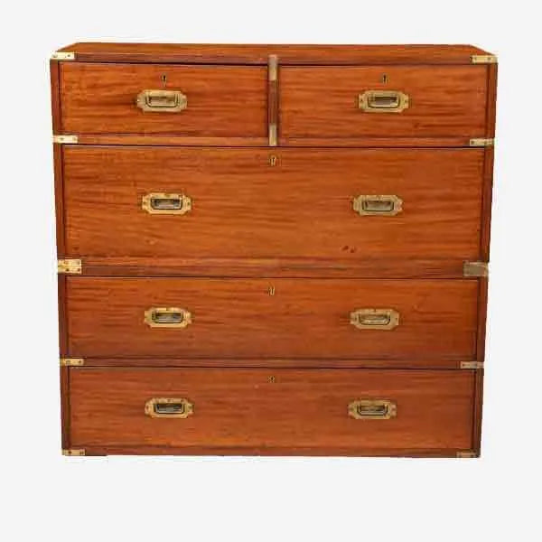 Brass Campaign Corner Brackets - paxton hardware ltd