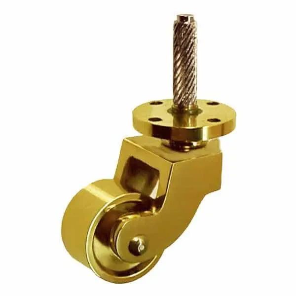 Brass Furniture Casters, Small - paxton hardware ltd