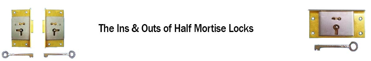 Selecting, Measuring and Installing Half Mortise Locks