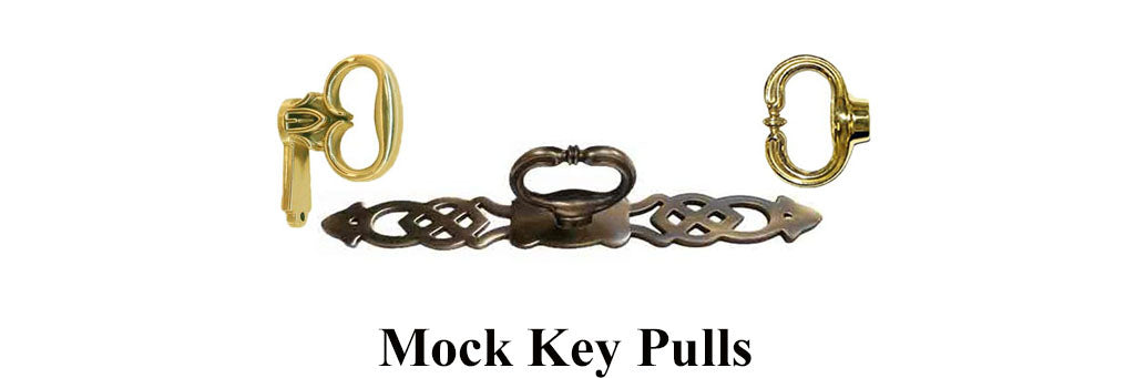 Mock Key Pulls for Cabinet Doors