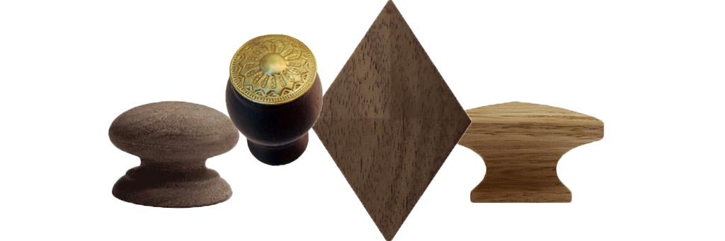 Wood Knobs for Cabinet drawers & doors