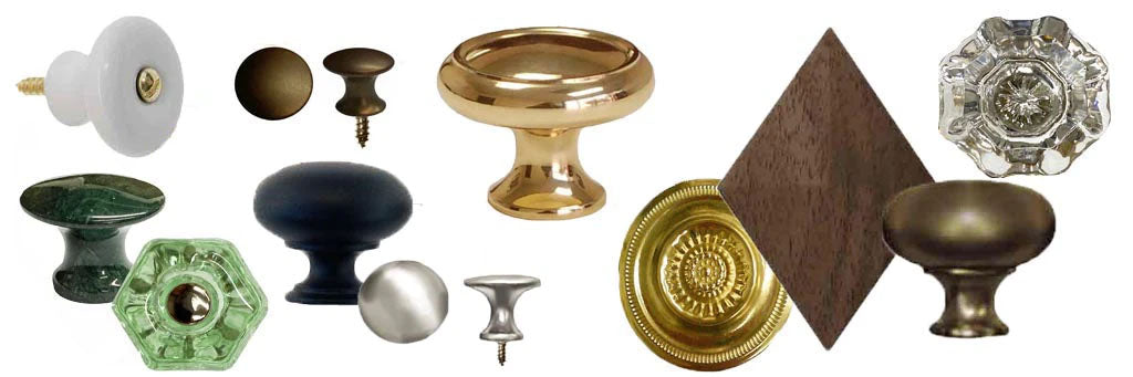 Vintage Cabinet Knobs: variety of styles & sizes