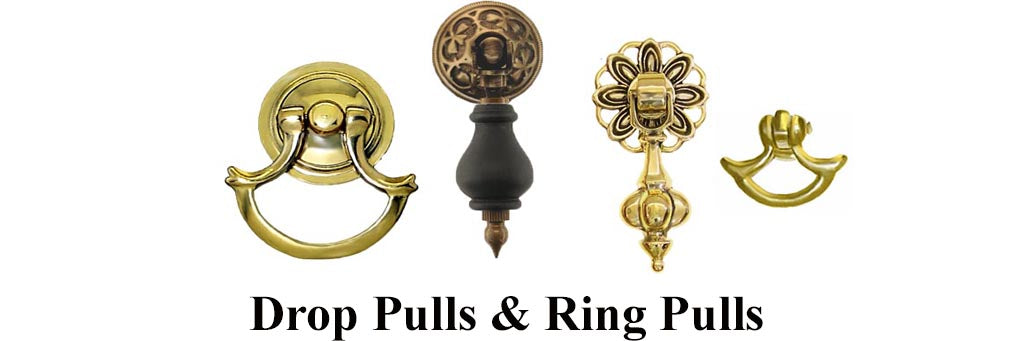 Drop Pulls & Ring Pulls for antique drawers and cabinet doors - Paxton hardware