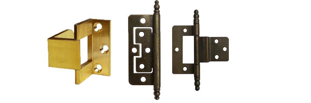 No-mortise & Wrap-around Hinges