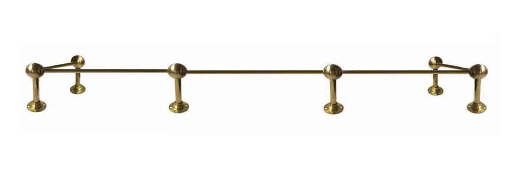 Retro Brass Railing