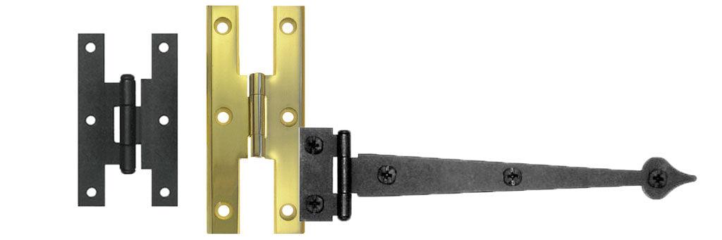 H and Strap Hinges